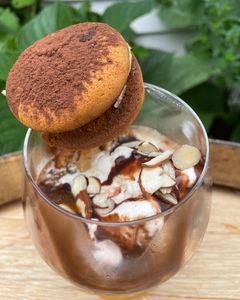 Tiramisu Ice Cream Sundae