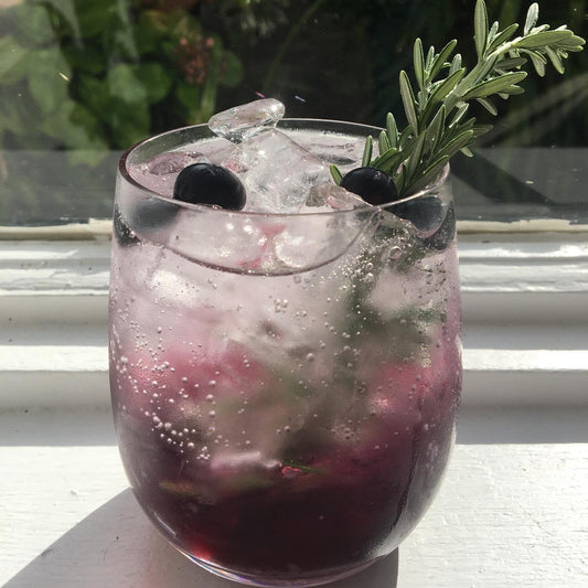 Blueberry Collins