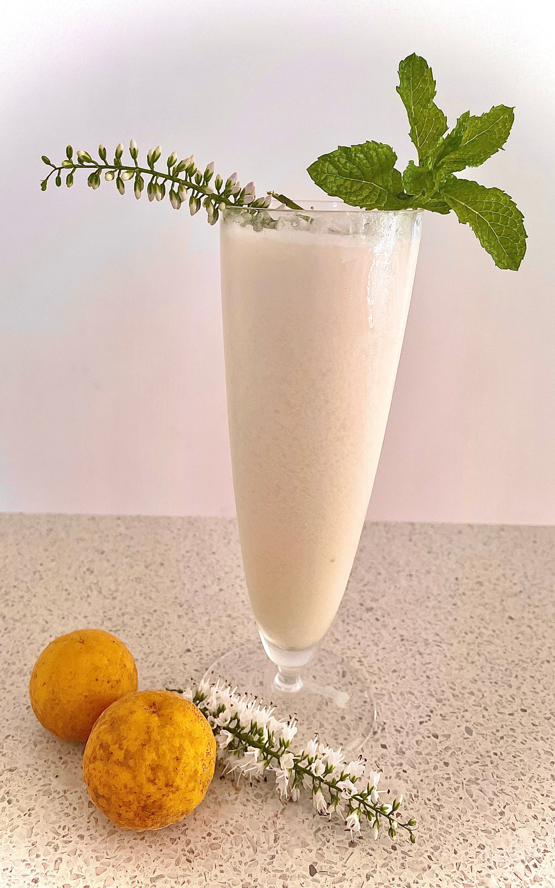Gin Colada with Japanese bitter orange