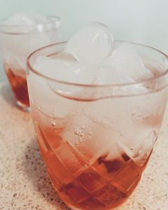 Damson and soda