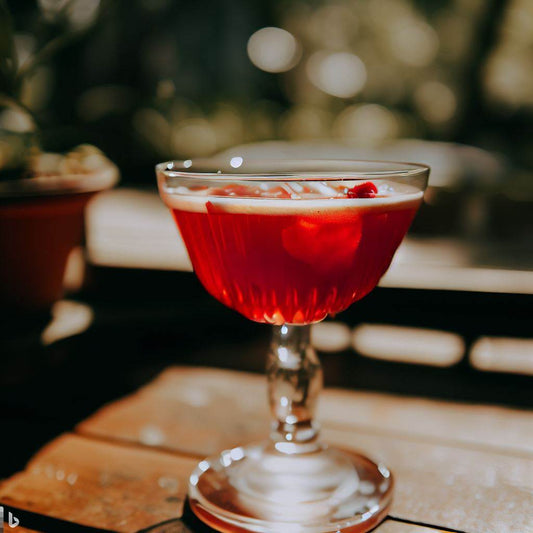 Pomegranate Gin Sour