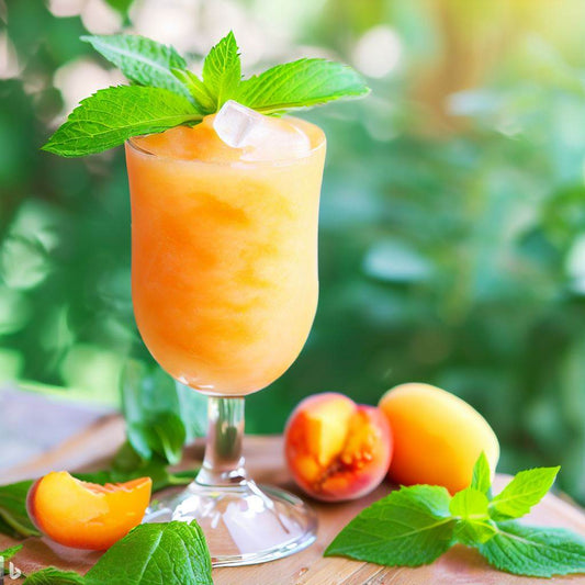 Apricot and mint