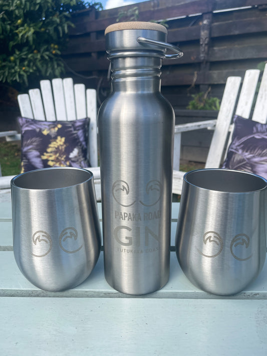 ReGINerate set- stainless bottle and vacuum cups